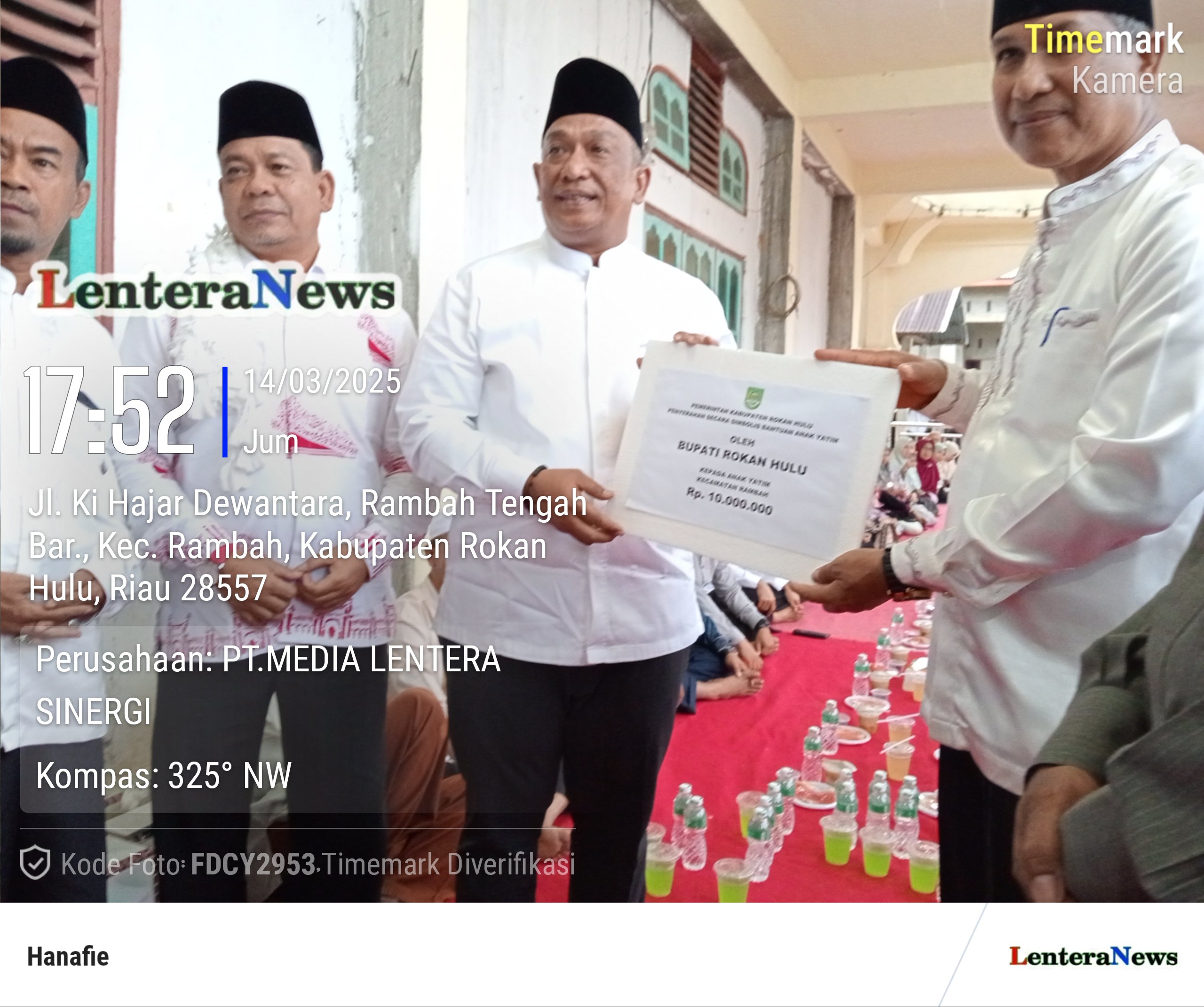 Safari Ramadhan di RTB Bupati Rohul Komitmen Pembangunan dan Kepedulian Sosial 